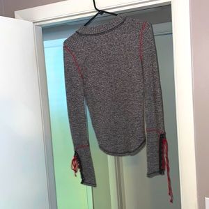 Free People waffle long sleeve - size small